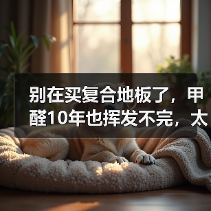 别在买复合地板了,甲醛10年也挥发不完,太坑人了 !(图4) 别在买复合地板了,甲醛10年也挥发不完,太坑人了 !(图4)