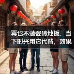 再也不装瓷砖地板,当下时兴用它代替,效果真是太棒了(图1) 再也不装瓷砖地板,当下时兴用它代替,效果真是太棒了(图1)