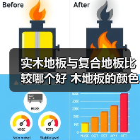 实木地板与复合地板比较哪个好 木地板的颜色都有哪几种(图3) 实木地板与复合地板比较哪个好 木地板的颜色都有哪几种(图3)