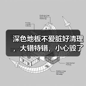 深色地板不爱脏好清理,大错特错,小心毁了装修!(图4) 深色地板不爱脏好清理,大错特错,小心毁了装修!(图4)