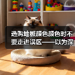 选购地板颜色颜色时不要走进误区——以为深色地板是耐脏的!（图4）
