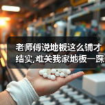 老师傅说地板这么铺才结实,难关我家地板一踩就响!(图4) 老师傅说地板这么铺才结实,难关我家地板一踩就响!(图4)