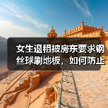 女生退租被房东要求钢丝球刷地板,如何防止退租时被无理扣费?(图2) 女生退租被房东要求钢丝球刷地板,如何防止退租时被无理扣费?(图2)