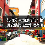如何分清地暖阀门?地暖安装的注意事项有哪些?(图1) 如何分清地暖阀门?地暖安装的注意事项有哪些?(图1)