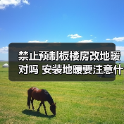 禁止预制板楼房改地暖对吗 安装地暖要注意什么(图1) 禁止预制板楼房改地暖对吗 安装地暖要注意什么(图1)