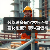 装修选多层实木板还是强化地板？哪种更值得入手？（图1）