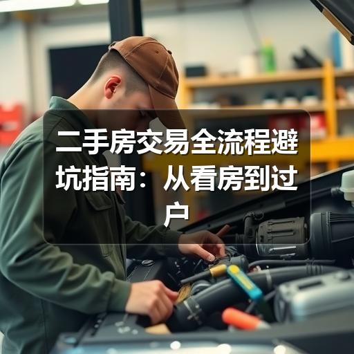 二手房交易全流程避坑指南:从看房到过户一步不差(图1) 二手房交易全流程避坑指南:从看房到过户一步不差