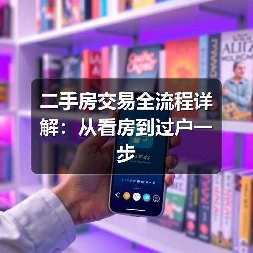 二手房交易全流程详解:从看房到过户一步不落(图1) 二手房交易全流程详解:从看房到过户一步不落