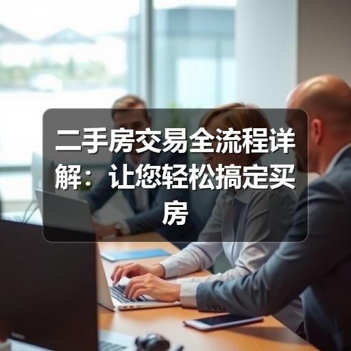 二手房交易全流程详解:让您轻松搞定买房大事(图2) 二手房交易全流程详解:让您轻松搞定买房大事