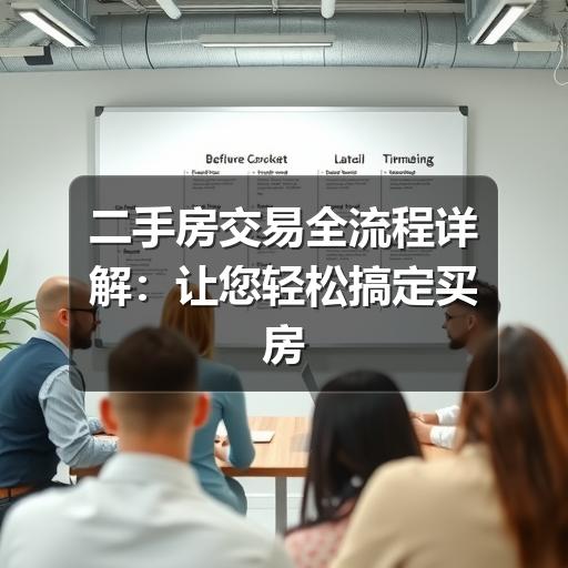 二手房交易全流程详解:让您轻松搞定买房大事(图3) 二手房交易全流程详解:让您轻松搞定买房大事