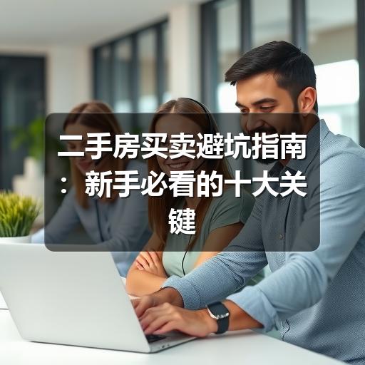 二手房买卖避坑指南：新手必看的十大关键注意事项
