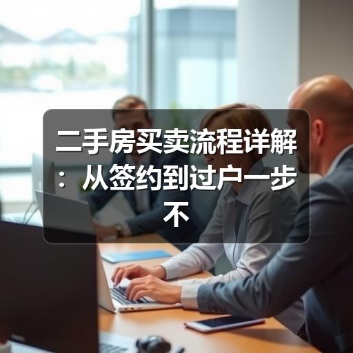 二手房买卖流程详解:从签约到过户一步不差(图1) 二手房买卖流程详解:从签约到过户一步不差