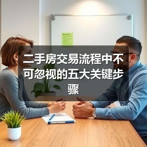 二手房交易流程中不可忽视的五大关键步骤(图2) 二手房交易流程中不可忽视的五大关键步骤