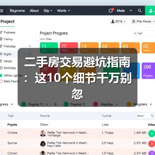 二手房交易避坑指南:这10个细节千万别忽略(图1) 二手房交易避坑指南:这10个细节千万别忽略