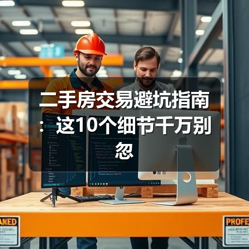 二手房交易避坑指南:这10个细节千万别忽略(图2) 二手房交易避坑指南:这10个细节千万别忽略
