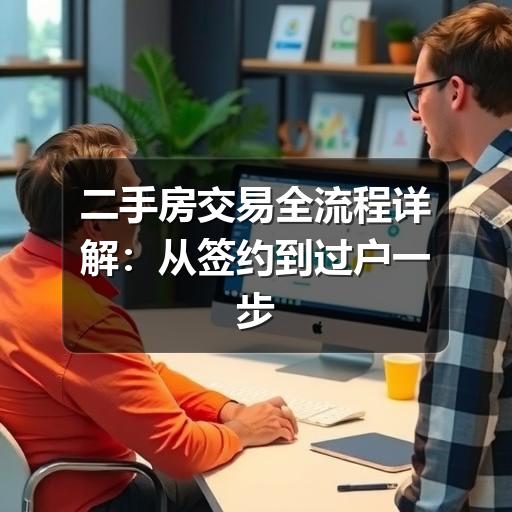 二手房交易全流程详解:从签约到过户一步不差(图1) 二手房交易全流程详解:从签约到过户一步不差