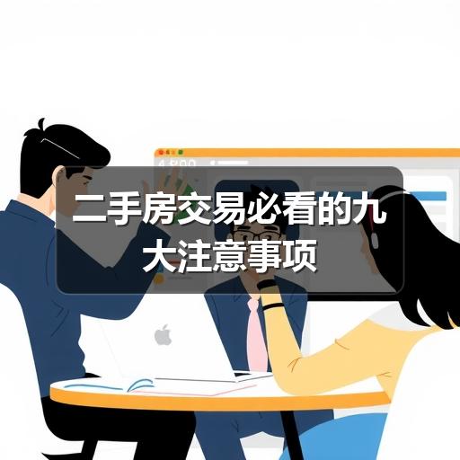 二手房交易必看的九大注意事项(图3) 二手房交易必看的九大注意事项