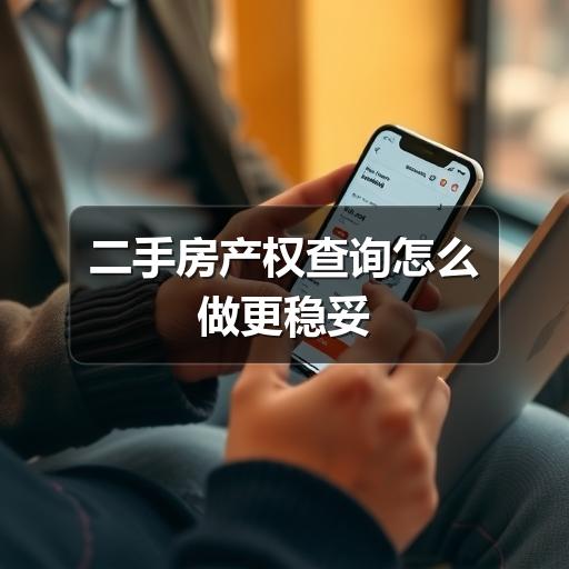 二手房产权查询怎么做更稳妥(图1) 二手房产权查询怎么做更稳妥