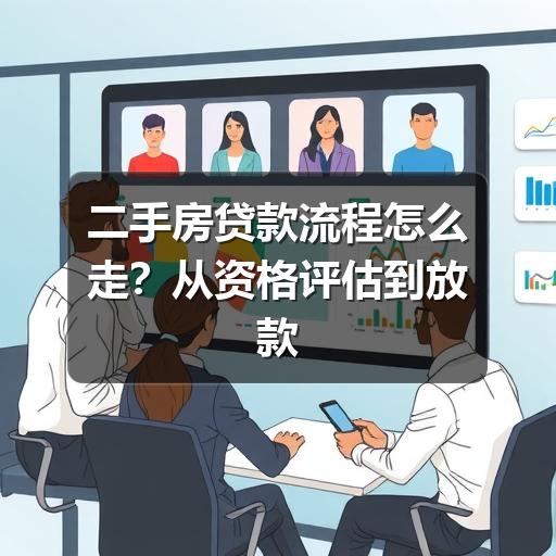 二手房贷款流程怎么走?从资格评估到放款的完整指南(图1) 二手房贷款流程怎么走?从资格评估到放款的完整指南