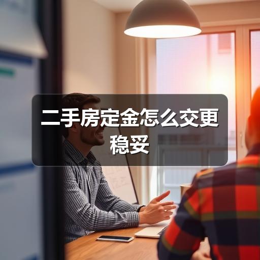 二手房定金怎么交更稳妥(图1) 二手房定金怎么交更稳妥