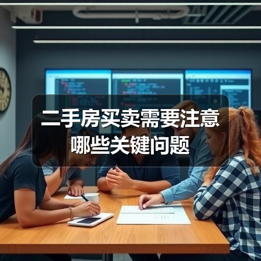 二手房买卖需要注意哪些关键问题(图2) 二手房买卖需要注意哪些关键问题