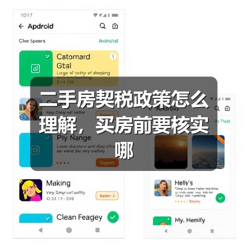 二手房契税政策怎么理解,买房前要核实哪些要点(图1) 二手房契税政策怎么理解,买房前要核实哪些要点