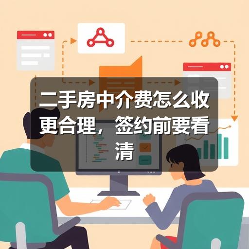 二手房中介费怎么收更合理,签约前要看清哪些细节(图1) 二手房中介费怎么收更合理,签约前要看清哪些细节