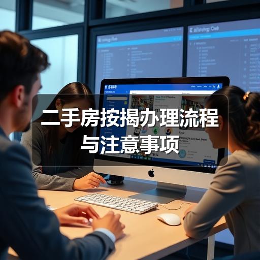 二手房按揭办理流程与注意事项(图1) 二手房按揭办理流程与注意事项