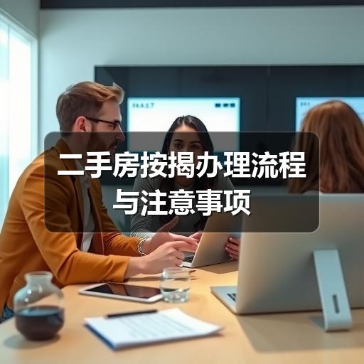 二手房按揭办理流程与注意事项(图2) 二手房按揭办理流程与注意事项