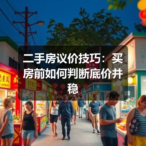 二手房议价技巧:买房前如何判断底价并稳妥谈价(图1) 二手房议价技巧:买房前如何判断底价并稳妥谈价