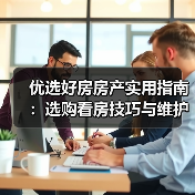 优选好房房产实用指南:选购看房技巧与维护方法解析(图2) 优选好房房产实用指南:选购看房技巧与维护方法解析(图2)