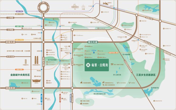 成都主城惊现1.5低密大盘,百亩湿地旁藏着怎样的奢居秘密?(图4) 成都主城惊现1.5低密大盘,百亩湿地旁藏着怎样的奢居秘密?(图4)