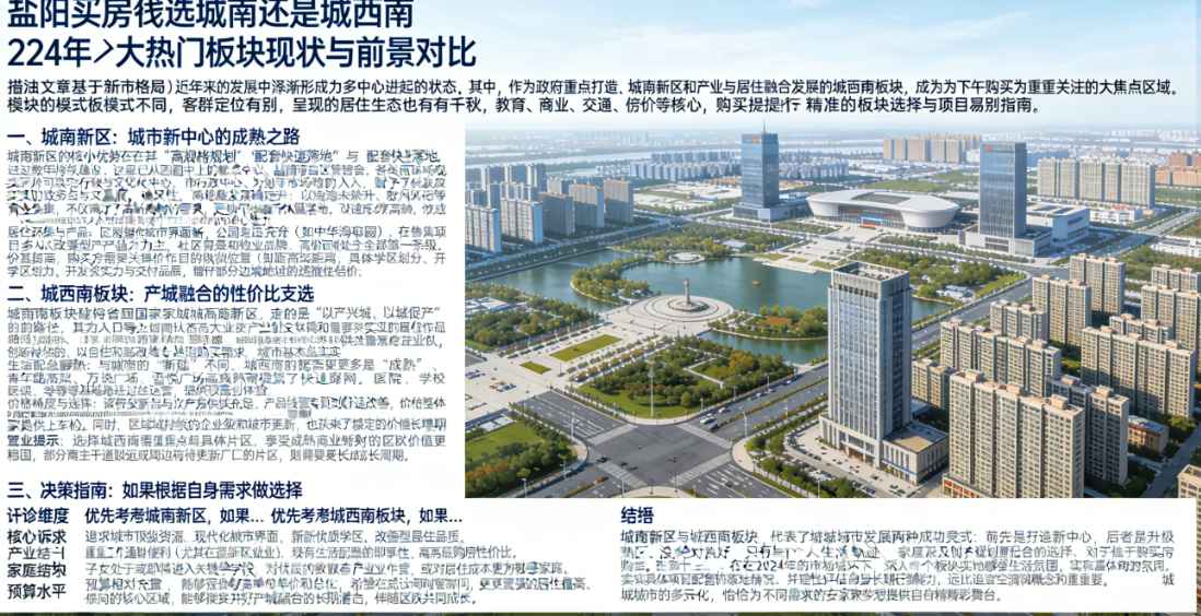 盐城城南新区与城西南板块价值深度解析:2024年置业风向标(图1) 盐城城南新区与城西南板块价值深度解析:2024年置业风向标(图1)