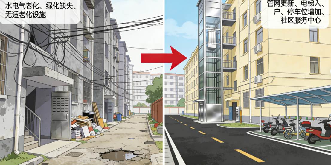 盐城老旧小区改造与“老破小”置业价值重估:机遇与陷阱并存(图1) 盐城老旧小区改造与“老破小”置业价值重估:机遇与陷阱并存(图1)