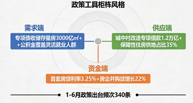 025房地产新政图景：以“止跌回稳”为基，向“发展新模式”迈进(图3)