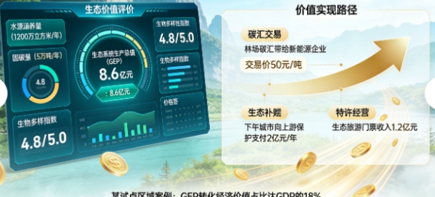 重磅!官方解读“绿水青山”如何明码标价:你的家乡以后每一片山水,都有“身份证”和“价签”了!(图2) 重磅!官方解读“绿水青山”如何明码标价:你的家乡以后每一片山水,都有“身份证”和“价签”了!(图2)