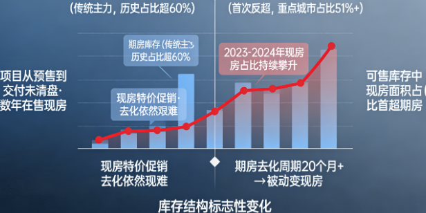 楼市出现关键转折！多城现房库存首超期房，“被动现房”背后暗藏行业变局(图1)