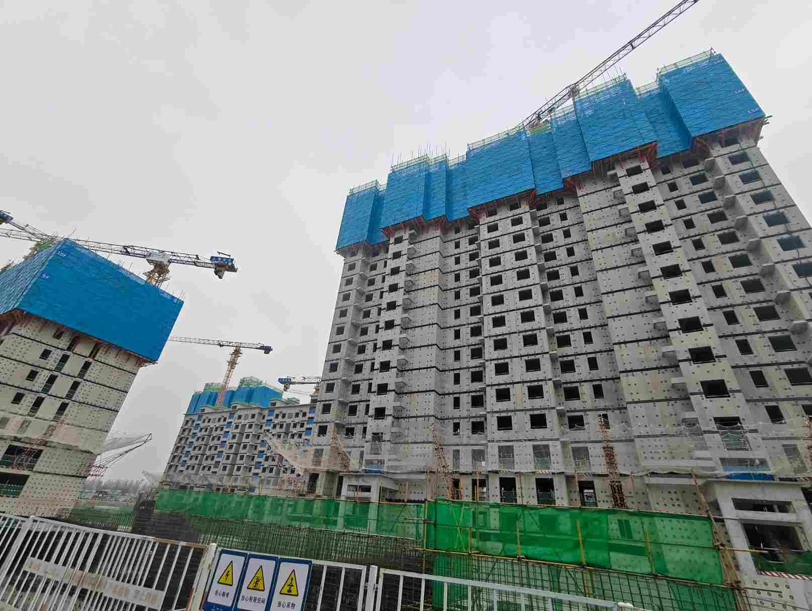  北京临空经济区迎来新标杆！上海宝冶承建18万平米安置房全面封顶，将惠及数千家庭(图2)